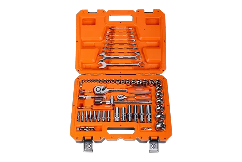 Набор инструментов Кратон TS-04 1/2"+1/4" 58 пр