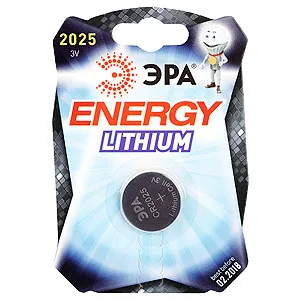 Батарейка ЭРА CR2025-1BL 40/320/31680 1 шт