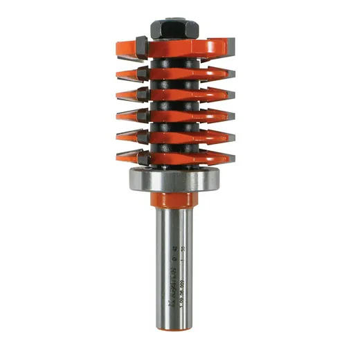 Фреза шиповая наборная с подшипником Кратон PROFESSIONAL Ø42,0х9,5-38,0 мм, хв.12 мм