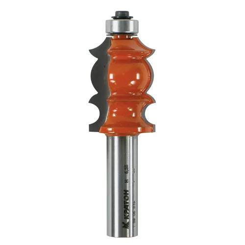 Фреза кромочная фигурная с подшипником Кратон PROFESSIONAL Ø25,4х35,0 мм, хв.12 мм