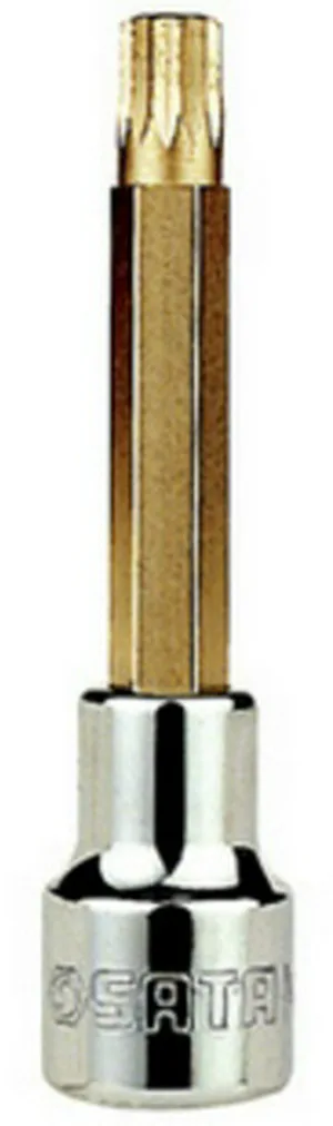 Головка торцевая Sata 1/2" со вставкой Spline M-8 125мм, S25803