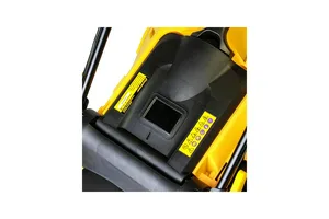 Газонокосилка электрическая CHAMPION EM4217 (1,8 кВт пласт+ткань травосб. 50л  шир.420мм выс.20-70мм, 12,5кг) 