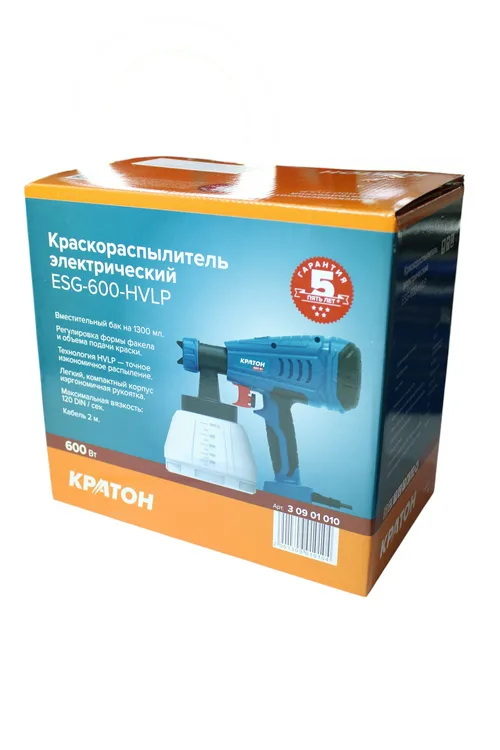 Краскораспылитель электрический КРАТОН ESG-450