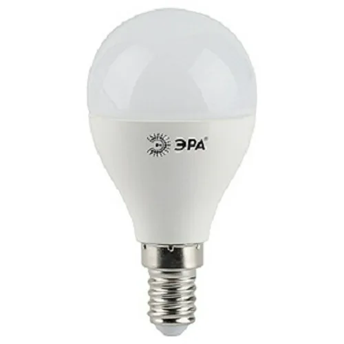 Лампа светодиодная ЭРА LED-ШАР-P45 9Вт-827-E14 170-265В 2700К 720Лм