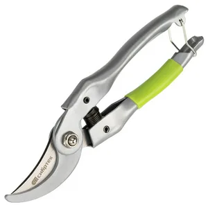 Секатор Сибртех металлические рукоятки, 22,5см