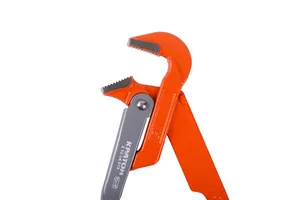 Ключ трубный рычажный Кратон тип "L'' № 2, Cr-V 400 мм