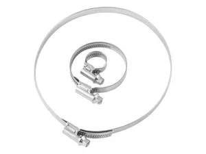 Хомут стальной, диаметр 120 - 140 мм