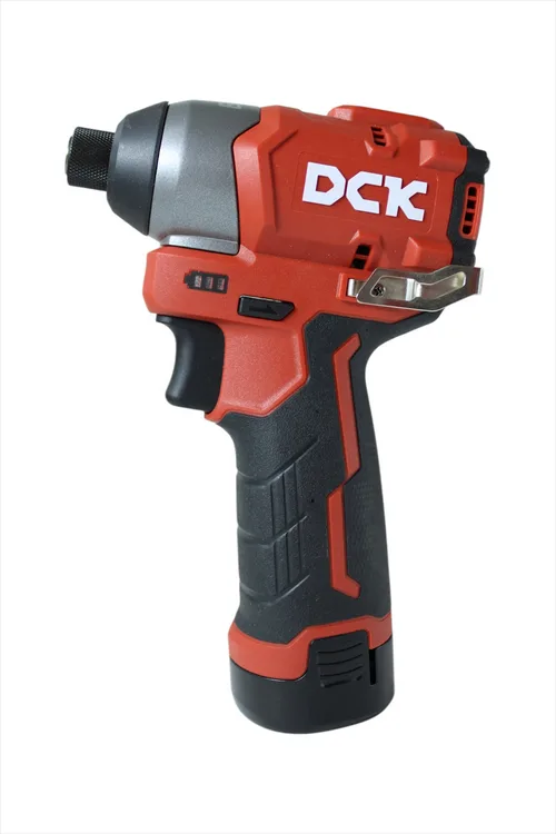 Дрель-шуруповерт аккум DCK KDPL04-8  Impact, HEX, 10.8В, 2*2А/ч, кейс, 140нм