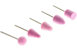 Шарошки абразивные по металлу, 5 шт. (малые)  FIT  IT для граверов