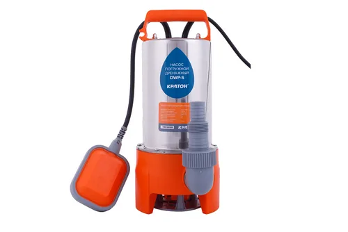 Насос погружной дренажный КРАТОН для грязной воды в нержавеющем корпусе DWP-S