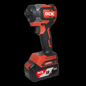 Дрель-шуруповерт аккум DCK KDPL208 2*4А/ч, HEX-impact, 208нм, 3 скорости, подсветка.