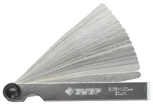 Набор щупов ЗУБР 0.05 - 1 мм, 20 предметов