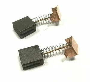 Щетка графитовая АЕЗ 6х10х12 Пружина, пятак-уши (УШМ-125\900)