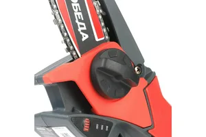 Пила аккум цепная  ПОБЕДА ПА 150, 4" (10 см), с 1 АКБ (14,4 В; 1,5 А*ч) и ЗУ