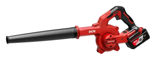 Воздуходувка аккумуляторная бесщеточная DCK KDQF32, 18В,  2х4А/ч