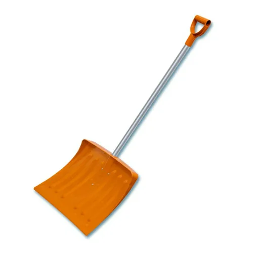 Лопата снеговая РемоКолор Амстердам пласт., алюм. черенок 420х460мм.