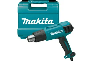 Фен MAKITA HG6031VK, 1800Вт, 50-600грС, 4 насадки