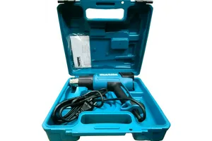 Фен MAKITA HG6031VK, 1800Вт, 50-600грС, 4 насадки