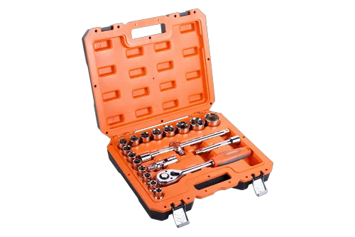 Набор инструментов Кратон TS-15 1/2" 20 пр.