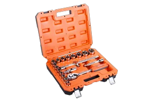 Набор инструментов Кратон TS-15 1/2" 20 пр.