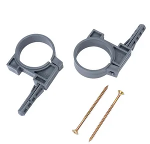 Кронштейн одинарный пластиковый с дюбелем 50 мм (2 шт.), MP