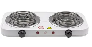 Плита электрическая VERY двухконфорочная, спироаль, 2000Вт