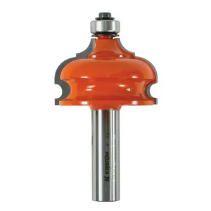 Фреза кромочная фигурная с подшипником Кратон PROFESSIONAL Ø44,5х28,0 мм, хв.12 мм