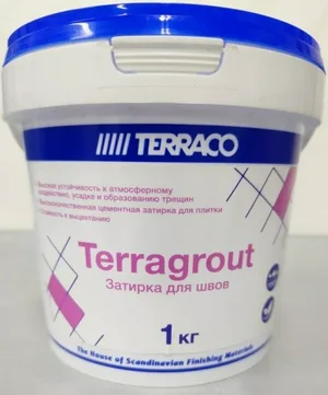 Затирка Терраграут, колер TG- 3 бежевый 1кг