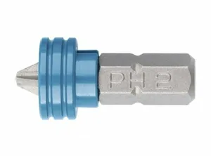 Бит GROSS PH2x25 мм с ограничителем для гипсокартона,  CrMo