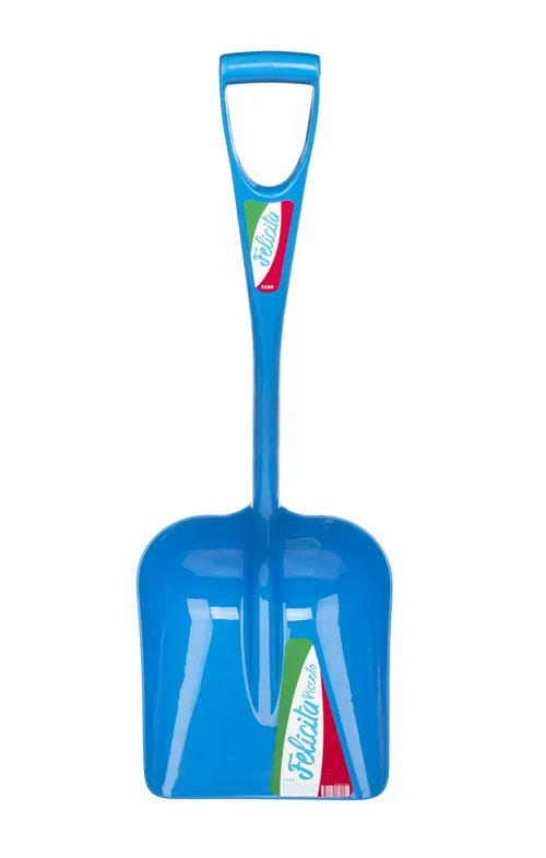 Лопата снеговая ЦИ Феличита Пикколо 2289 автомобильная, пласт., пласт. черенок, 275х320мм.