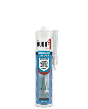 Герметик сил KUDO санитарный белый 280мл