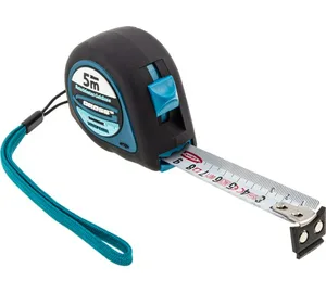 Рулетка GROSS, Ergonomisch, магнитный обрезиненный зацеп,5м x 25мм
