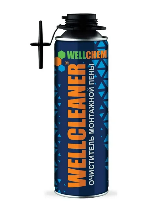 Очиститель от монт пены WELLCLEANER, 650мл