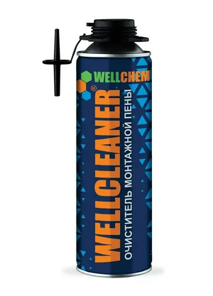 Очиститель от монт пены WELLCLEANER, 650мл
