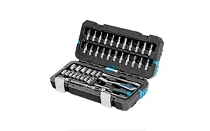 Набор инструментов Gross 1/4", CrV, 120 зубьев, 42 предмета