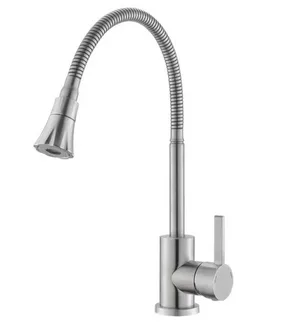 Смеситель VODA для кухни с гибким изливом 