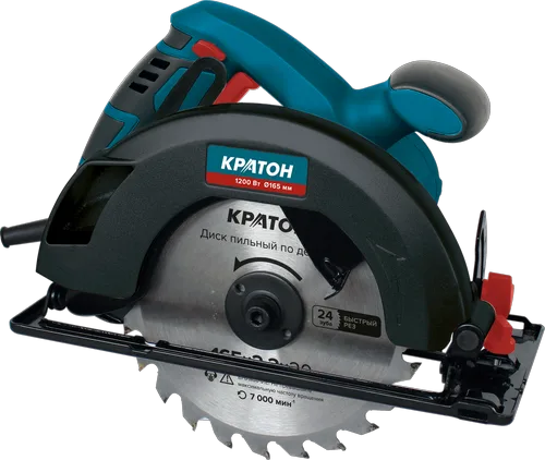 Пила циркулярная Кратон CS-1200/165
