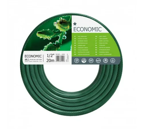 Шланг Cellfast ECONOMIC поливочный, армир, трёхслойный, 1/2" 30 м