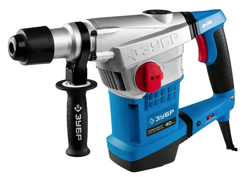 Перфоратор ЗУБР ЗПМ-40-1250 ЭВК, Профессионал, SDS-Max, 40 мм, 1250 Вт