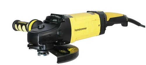 Машина шлифовальная угловая Hanskonner HAG24230ECH 230мм, 2400Вт,6500 об/мин,плавн.пуск,трехпоз.рук