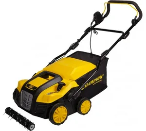 Скарификатор электрический Champion ESC1840 (1,8 кВт, 400 мм, 55л, 12 кг, 2 в 1)