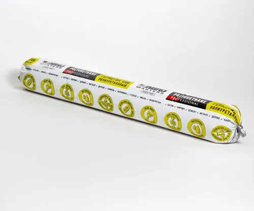 Герметик полиуретановый ABRO MASTERS (черный) 600 мл