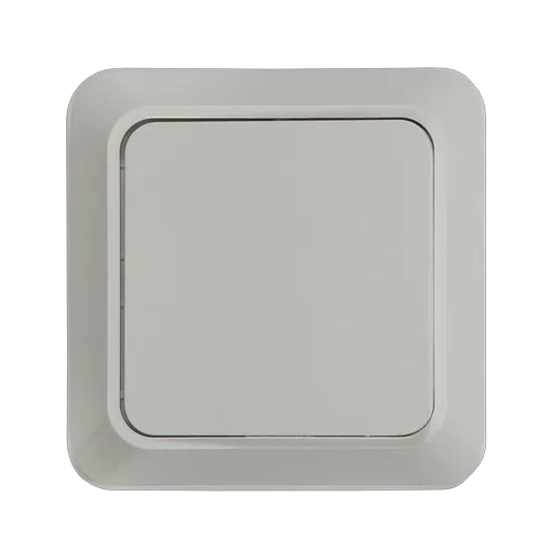 Выключатель BOLLETO 1 кл. накладной белый 7021 IN HOME