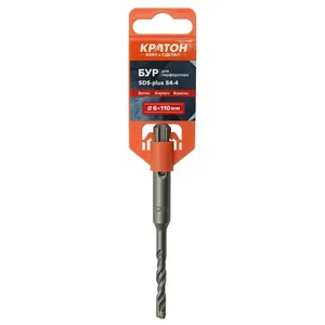 Бур Кратон SDS-plus S4-4 Ø6х110 мм, шт