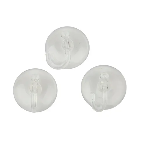 Крючок самоклеящийся Аквалиния силиконовый, 8826,  3шт.