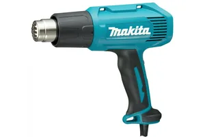 Фен MAKITA HG 5030K, 1600Вт, 350-550грС, 4 насадки