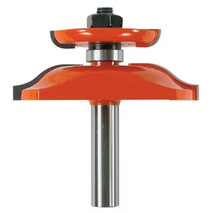 Фреза фигирейная горизонтальная 2-стороняя с подшипником Кратон PROFESSIONAL Ø74,9 мм, хв.12 мм