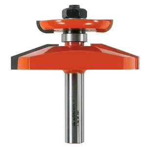 Фреза фигирейная горизонтальная 2-стороняя с подшипником Кратон PROFESSIONAL Ø74,9 мм, хв.12 мм