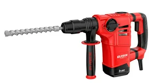 Перфоратор ELITECH П1130ЭМHD SDS+,AVC,1100Вт,30мм,2реж,3.5Дж,2800-3400у\м,4.5кг,пл.пуск,чем,смазка