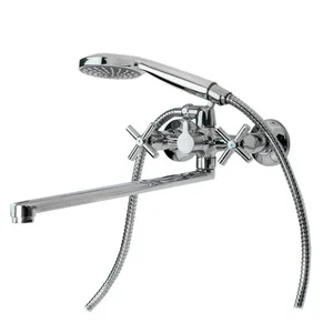 Смеситель ESKO Cancun для ванны, излив 350мм, с аксессуарами